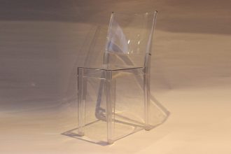 Original transparenter Stuhl La Marie von Philippe Starck von Kartell
