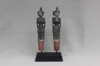Doppelfigur Buddhistische Mönche