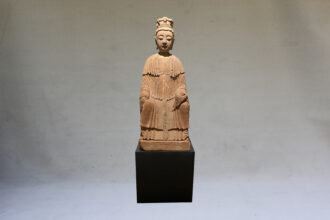 Steinerne Buddhaskulptur