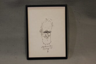 Horst Janssen „Georg Bernard Shaw“
